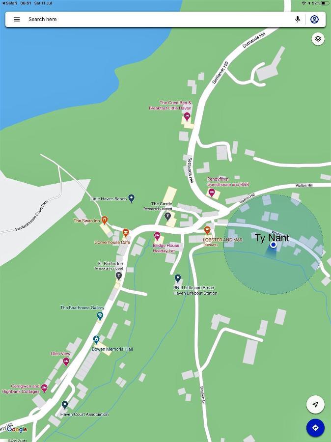 Ty Nant Little Haven Bed & Breakfast Eksteriør bilde